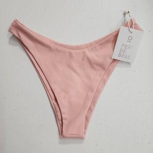 Port De Bras Terrenas Bikini Bottom Cheeky in Pale Pink Size XS NWT